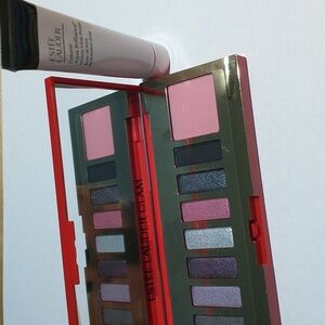 Estee Lauder pure color eye and cheek palette glam with futurist aqua brilliance